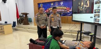 Peringati Hari Jadi Lantas ke-71, Ditlantas Polda Sulsel Donasikan Darah untuk Kemanusiaan
