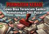 PERINGATAN KERAS! Gowa Bisa Terancam Sanksi Pemotongan DAU Pusat — Bila Perda Pertanggungjawaban APBD 2025 Belum Selesai & Tak Terkirim ke Mendagri!